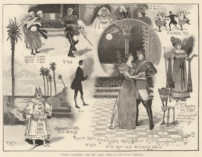 Utopia (Limited), la nouvelle opérette comique au Savoy Theatre - Cecil Charles Windsor Aldin